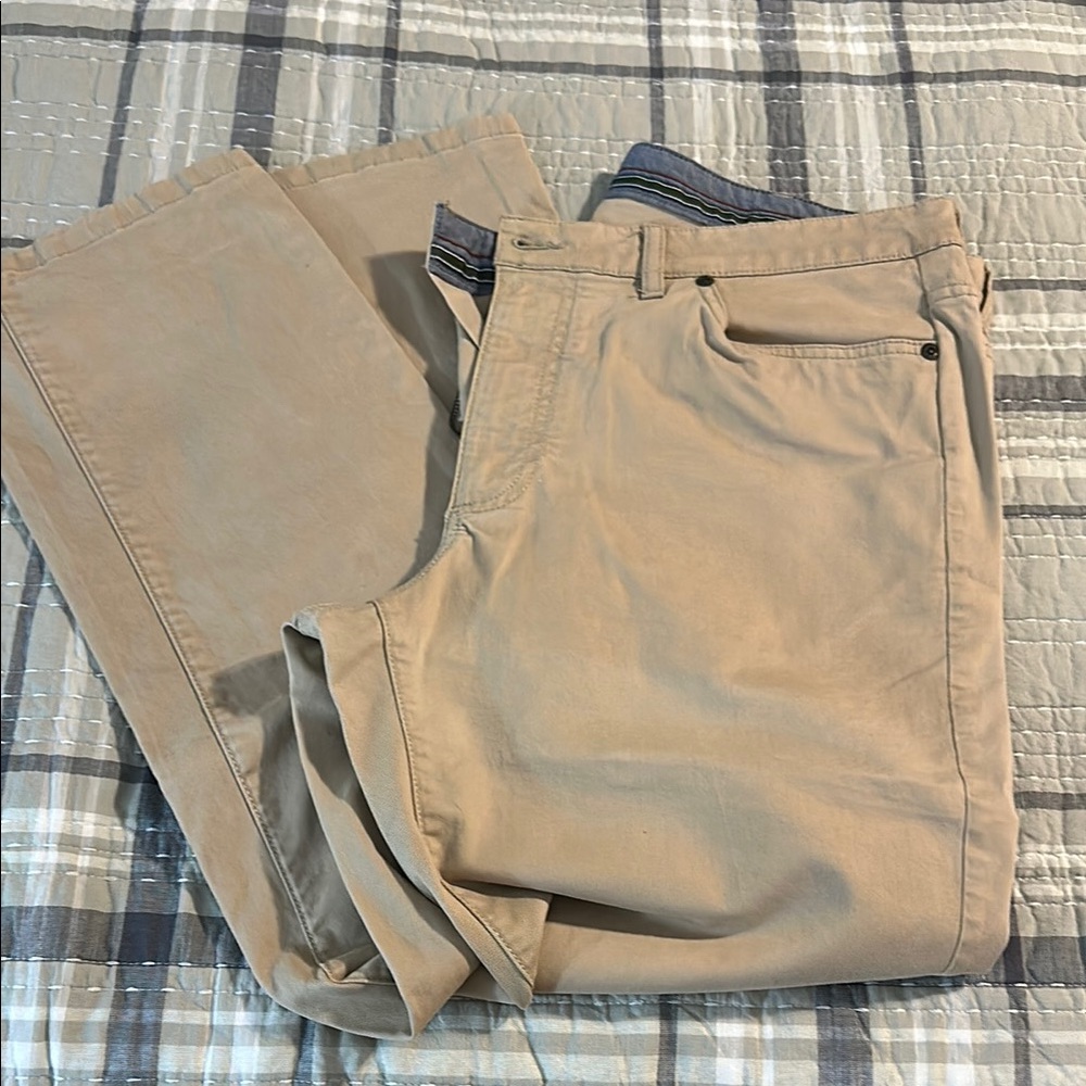 LL Bean Lakewash Khaki 5 pocket pants